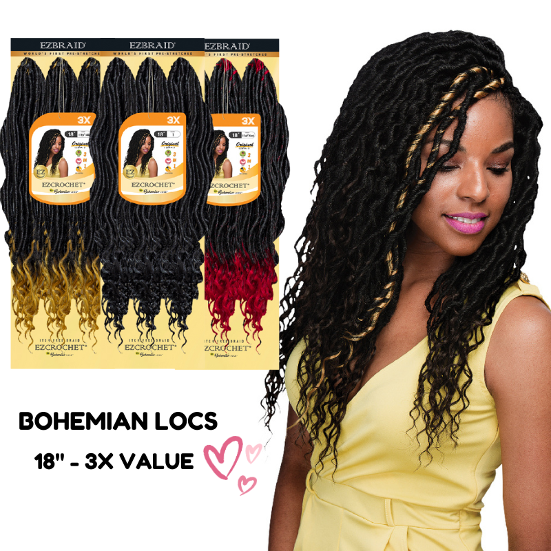 LOCS boêmio 18" - 3X