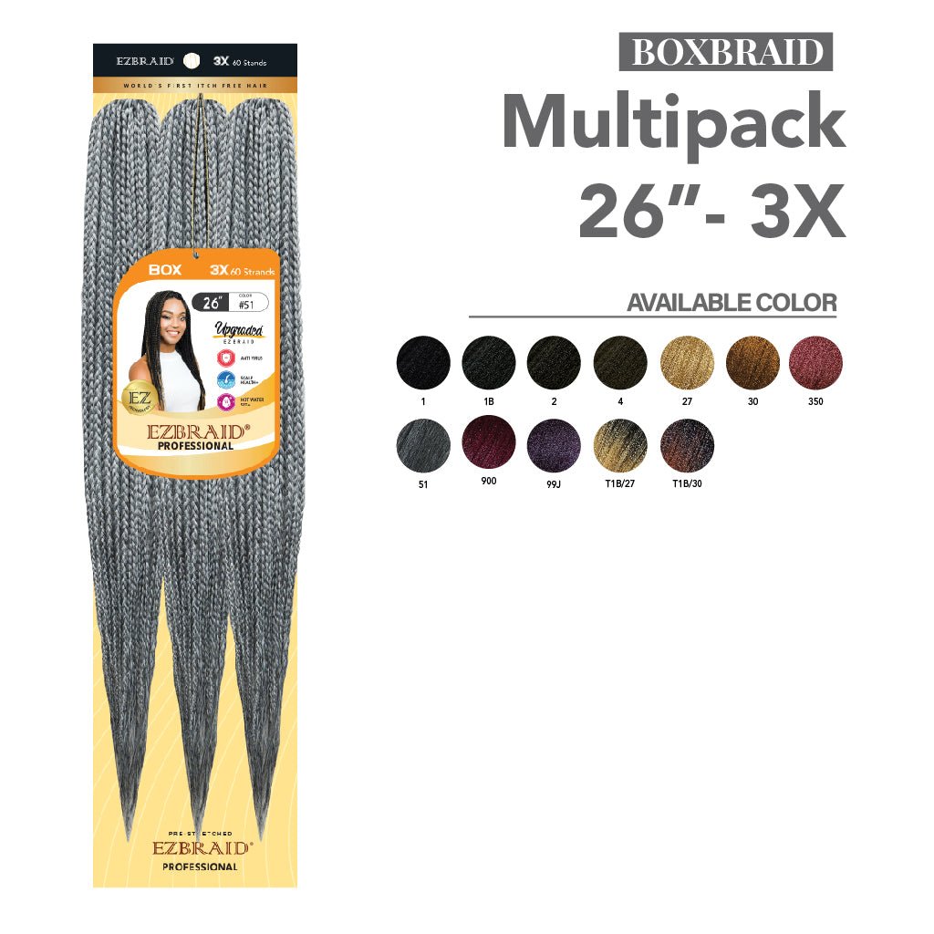 Box Professional 26" - 3X - EZBRAID UK