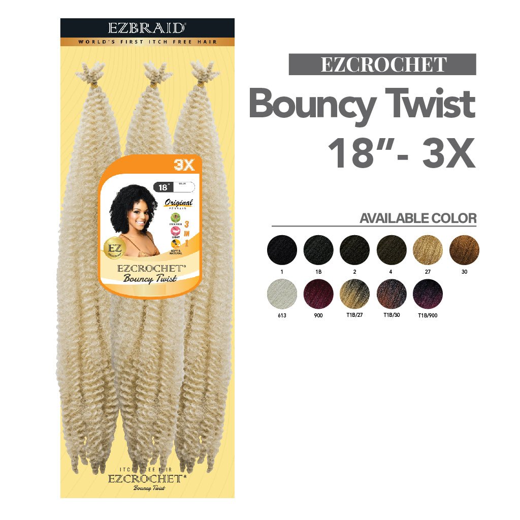 EZCROCHET Bouncy Twist 18"-3X - EZBRAID UK