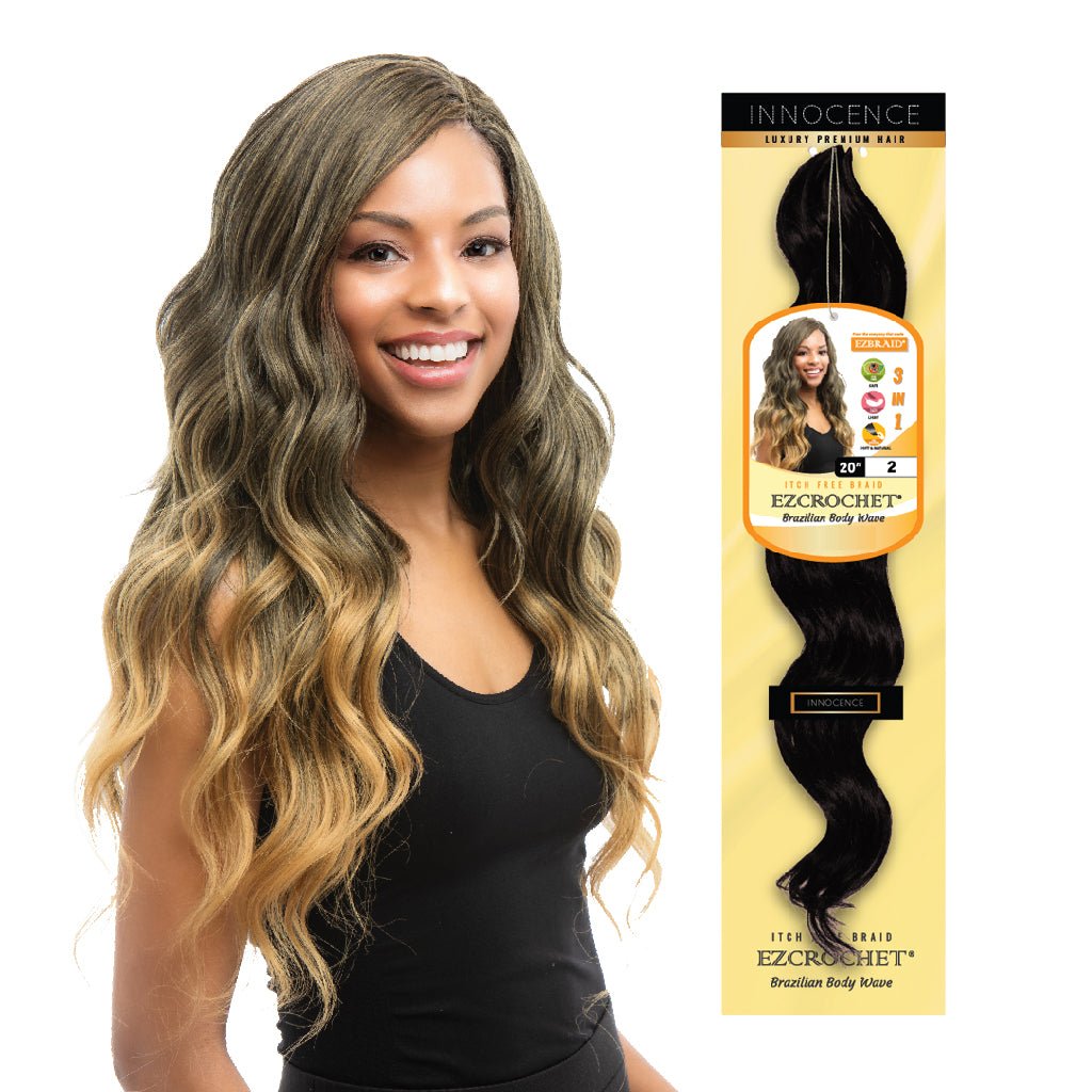 EZCROCHET Brazilian Body Wave 20" - EZBRAID UK