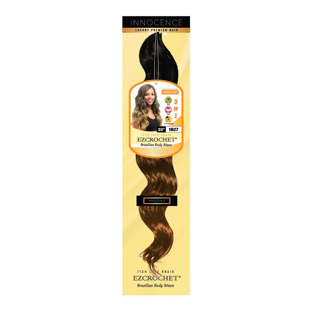 EZCROCHET Brazilian Body Wave 20" - EZBRAID UK