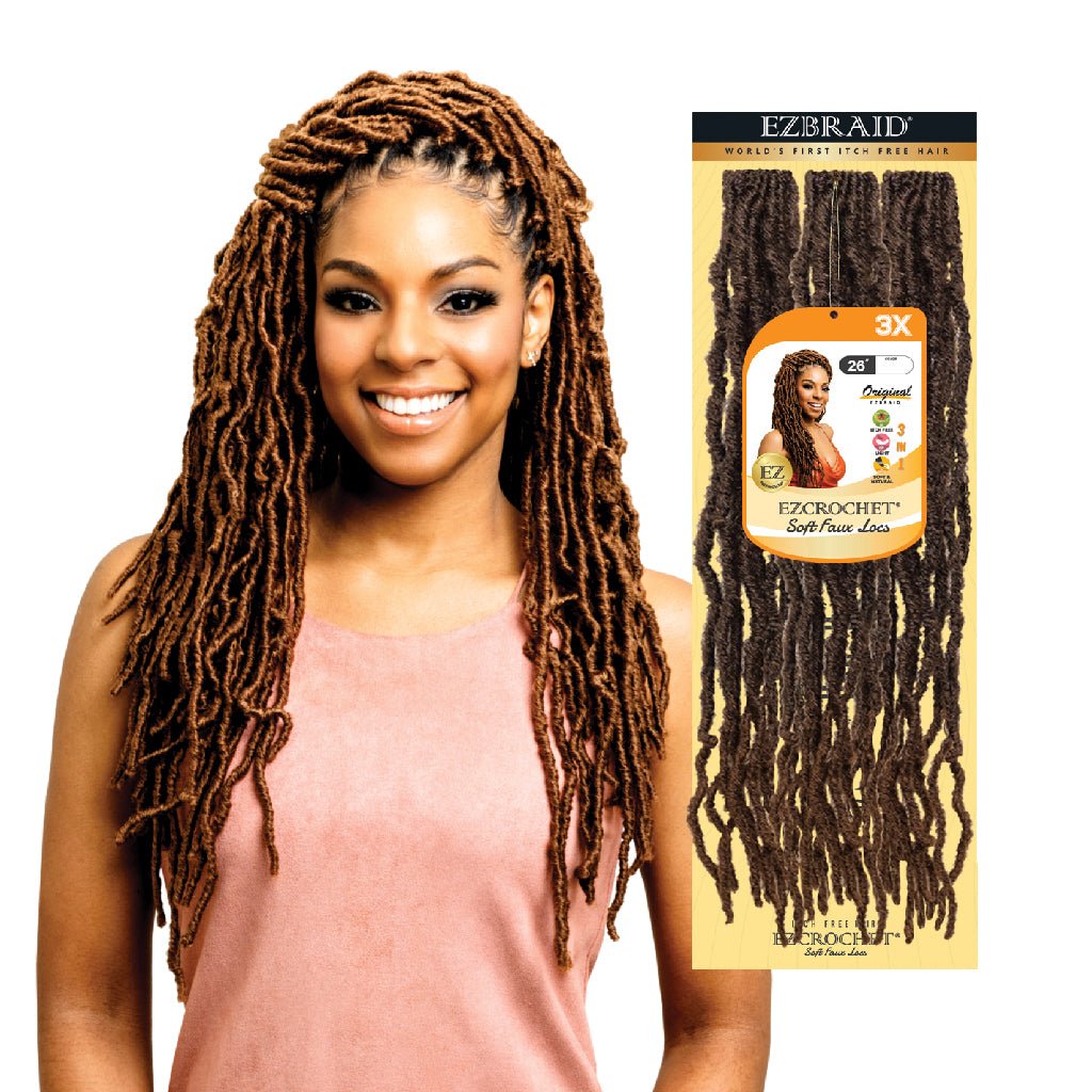 EZCROCHET Soft Faux Locs 26"-3X - EZBRAID UK