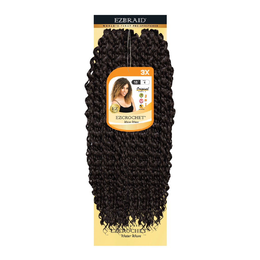 EZCROCHET Water Wave 18" - 3X - EZBRAID UK